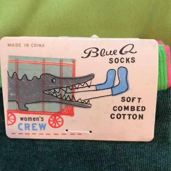 Blue Q women’s cotton crew socks - Mistakes - Picture 5 of 6